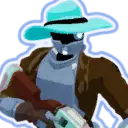 Bandit character portrait